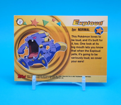 Pokemon Card - Exploud #32 - Advanced - Topps - Image 3