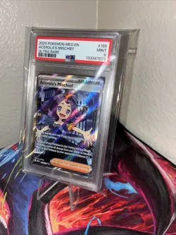 Acerola's Mischief Mega Evolutions Pokemon TCG Card 165/132 M Psa9 - Image 1