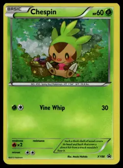 Chespin (Collector Chest) #XY88 XY Promos Near Mint or Better - Pokemon Card - Image 1