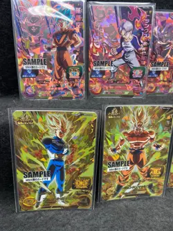 Super Dragonball Heroes Trading Cards MM4 Sample cards / 6 cards comp / A+ - Image 3