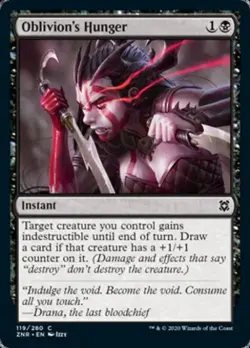 Oblivion's Hunger - Near Mint MTG Zendikar Rising - Image 1