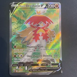 Hisuian Decidueye V 173/189 – Astral Radiance Ultra Rare Pokemon TCG NM Card - Image 1