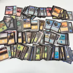 248 MTG Magic The Gathering vintage pre 2002 land cards as pictured. - Image 1