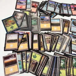 248 MTG Magic The Gathering vintage pre 2002 land cards as pictured. - Image 2