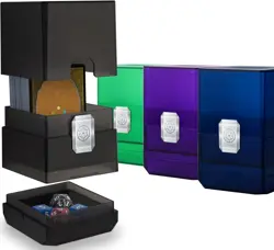 Secure & Stylish Deck Card Boxes for Magic & YuGiOh - 4 Pack with Dice Tray - Image 3