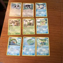 Pokemon Card Lot of 9 - Deoxys LP - Image 1