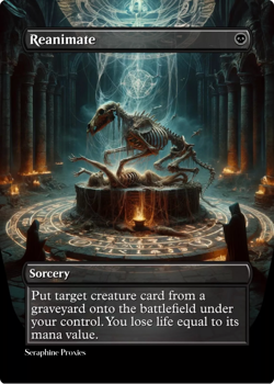 Reanimate - High Quality Altered Art Custom Cards - Image 1