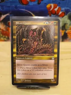 🌟 Magic the Gathering - Sliver Queen (MINT) - Stronghold 1998 Reserved List MTG - Image 1