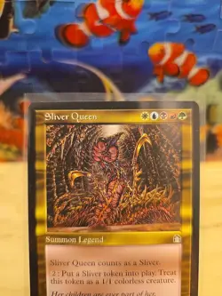 🌟 Magic the Gathering - Sliver Queen (MINT) - Stronghold 1998 Reserved List MTG - Image 4