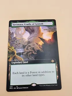 Yavimaya, Cradle of Growth (Extended Art) Modern Horizons 2 Regular LP - Image 2
