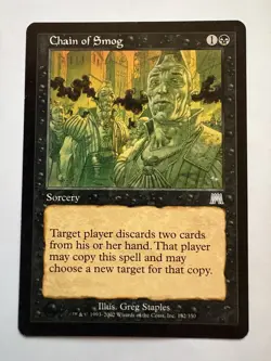Chain of Smog U Onslaught 132 - Magic the Gathering TCG - Image 1