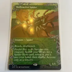 MTG: Spider-Man - Radioactive Spider(Extended Art) - Rare - 0212 NM - Image 1