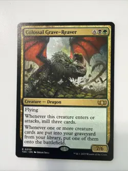Magic the Gathering - Commander: Tarkir: Dragonstorm - Colossal Grave-Reaver - Image 1