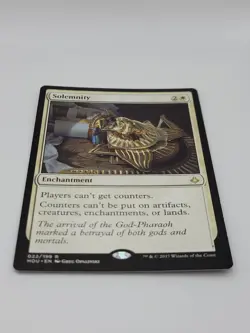 Solemnity HOU 022/199 Rare MTG Hour of Devastation LP Magic the Gathering - Image 5