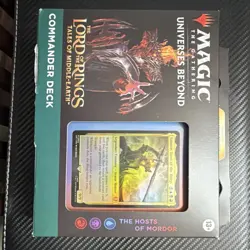 Magic: The Gathering Lord of the Rings Commander Deck The Hosts of Mordor Sauron - Image 1