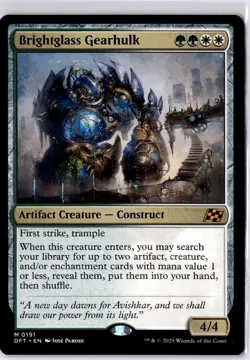 Brightglass Gearhulk Aetherdrift Regular NM M 0191 - Image 1