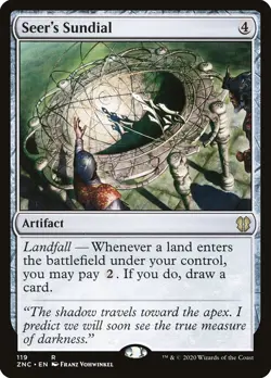 MTG Seer's Sundial ** Zendikar Rising Commander ** English (NM) - Image 1