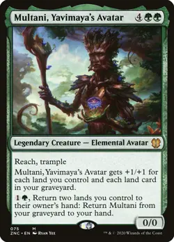 MTG Multani, Yavimaya's Avatar ** Zendikar Rising Commander ** English (NM) - Image 1