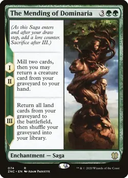 MTG The Mending of Dominaria ** Zendikar Rising Commander ** English (NM) - Image 1