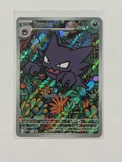 Pokemon TCG Haunter 027 Promo Card Mega Evolutions NM - Image 1
