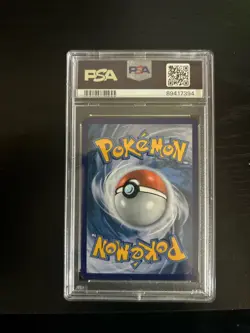 2016 Pokemon XY #21 Blastoise EX Evolutions Nm PSA 7 - Image 2