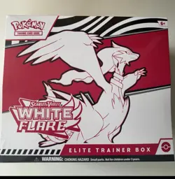 New Pokemon TCG White Flare Elite Trainer Box ETB New & Sealed Same Day Ship - Image 1