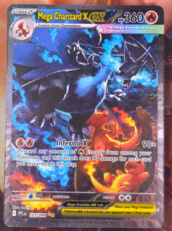 2025 Pokemon PFL Mega Charizard X ex Special Illustration Rare #125/094 - Image 1