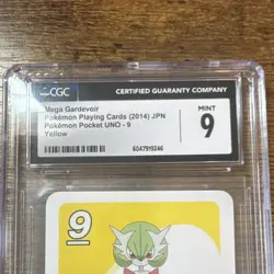 Mega Gardevoir Playing Card (2014) JPN - Pokemon Pocket UNO - CGC 9 - ✨ POP 1 - Image 3