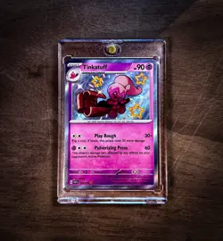 Pokemon TCG Tinkatuff 166/091 Paldean Fates Baby Shiny Rare Holo NM Fresh Pull - Image 1