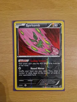 Pokemon TCG Legendary Treasures Spiritomb Reverse Holo 87/113 - Image 1