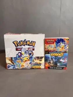 Pokemon TCG Surging Sparks BOOSTER BOX & BOOSTER BUNDLE (Set of 2) ⚡ - Image 1