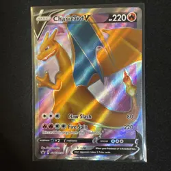 Pokemon Champions Path Charizard V SWSH050 Promo Full Art NM-MT - Image 1