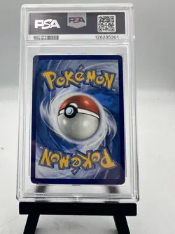 2019 POKEMON SUN & MOON COSMIC ECLIPSE #214 FULL ART/BLASTOISE & PIPLUP GX PSA 8 - Image 2