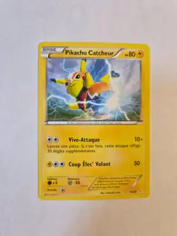 🔥Carte Pokemon - Pikachu Catcheur 14/30 - XY - Trainer Kit - Francais 🔥 - Image 1