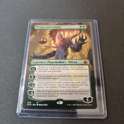 MTG Wrenn and Seven 278 Borderless Regular Mythic Innistrad: Midnight Hunt MID - Image 2