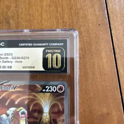 Pokemon Entei V Crown Zenith Graded Pristine 10 Ships In A Box Not Mailer - Image 4