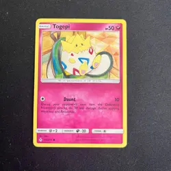 Pokemon TCG- Togepi Common SM - Unbroken Bonds 136/214 MP - Image 1