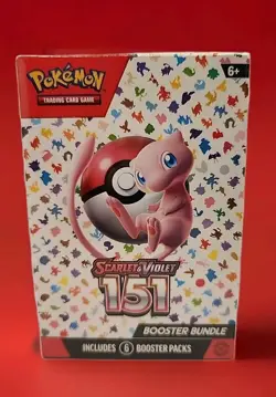 NEW Pokemon TCG Scarlet and Violet 151 Booster Bundle Set - 290-85321 820650853210 - Image 1