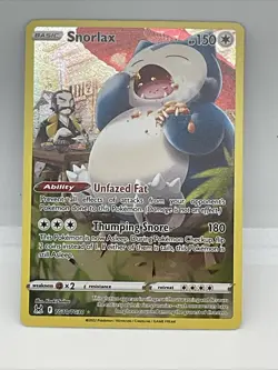 Snorlax | TG10/TG30 | SWSH Lost Origin Trainer Gallery | Pokemon TCG | MP - Image 1