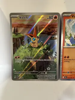 Pokemon TCG Victini 208 Scarlet & Violet Black Star Promos - Image 2