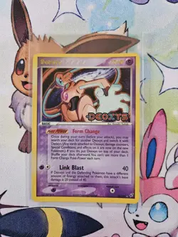 2005 Pokemon TCG Deoxys EX 16/107 Deoxys Stamped Reverse Holo Rare - Image 1