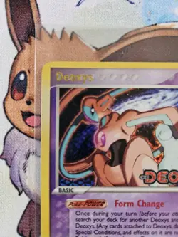 2005 Pokemon TCG Deoxys EX 16/107 Deoxys Stamped Reverse Holo Rare - Image 3