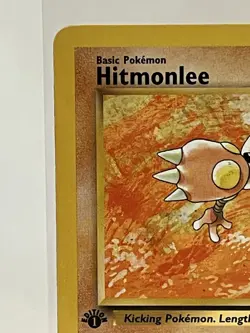 Hitmonlee 22/62 ~~ 1st Edition ~~ Pokemon TCG ~ Fossil ~ Non-Holo Rare ~ LP+ - Image 3