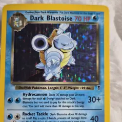 Pokemon Dark Blastoise 4/110 Legendary Collection Holo Rare 70 HP - Image 2