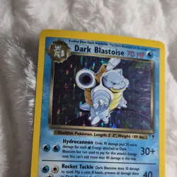 Pokemon Dark Blastoise 4/110 Legendary Collection Holo Rare 70 HP - Image 3