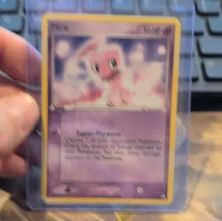 Pokemon Mew Holon Phantoms 111/110 50 HP Basic English - Image 1