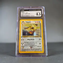 1999 Pokemon Jungle Pidgeot 1st Edition Holo CGC 8.5 NM/MINT+ #8 WOTC Vintage - Image 1
