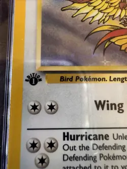 1999 Pokemon Jungle Pidgeot 1st Edition Holo CGC 8.5 NM/MINT+ #8 WOTC Vintage - Image 4