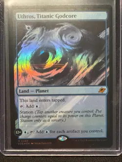 Uthros, Titanic Godcore - FOIL - NM - MTG - EOE - Image 1