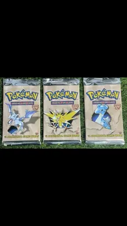 Pokemon 1st Edition Fossil Booster Pack | FACTORY SEALED WOTC Sealed Vintage - Image 1